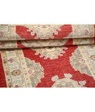 Ziegler 2'7'' X 7'7'' Hand-Knotted Wool Rug 2'7'' x 7'7'' (78 X 228) / Red / Red