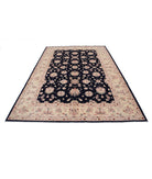 Ziegler 6'10'' X 9'6'' Hand-Knotted Wool Rug 6'10'' x 9'6'' (205 X 285) / Black / Ivory