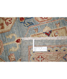 Ziegler 6'8'' X 9'7'' Hand-Knotted Wool Rug 6'8'' x 9'7'' (200 X 288) / Blue / Ivory