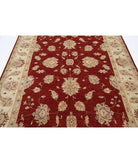 Ziegler 6'7'' X 9'4'' Hand-Knotted Wool Rug 6'7'' x 9'4'' (198 X 280) / Red / Ivory