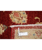 Ziegler 6'7'' X 9'4'' Hand-Knotted Wool Rug 6'7'' x 9'4'' (198 X 280) / Red / Ivory