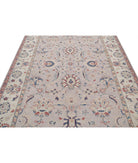 Ziegler 6'6'' X 9'4'' Hand-Knotted Wool Rug 6'6'' x 9'4'' (195 X 280) / Grey / Ivory