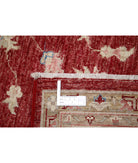 Ziegler 6'7'' X 9'8'' Hand-Knotted Wool Rug 6'7'' x 9'8'' (198 X 290) / Red / Ivory