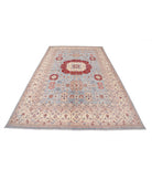 Ziegler 6'4'' X 10'0'' Hand-Knotted Wool Rug 6'4'' x 10'0'' (190 X 300) / Blue / Ivory