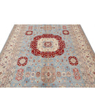 Ziegler 6'4'' X 10'0'' Hand-Knotted Wool Rug 6'4'' x 10'0'' (190 X 300) / Blue / Ivory