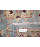 Ziegler 6'4'' X 10'0'' Hand-Knotted Wool Rug 6'4'' x 10'0'' (190 X 300) / Blue / Ivory