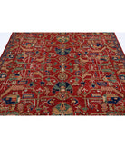 Ziegler 6'1'' X 9'7'' Hand-Knotted Wool Rug 6'1'' x 9'7'' (183 X 288) / Red / Red