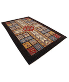 Ziegler 6'6'' X 9'10'' Hand-Knotted Wool Rug 6'6'' x 9'10'' (195 X 295) / Multi / Black