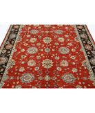 Ziegler 6'5'' X 9'5'' Hand-Knotted Wool Rug 6'5'' x 9'5'' (193 X 283) / Red / Black