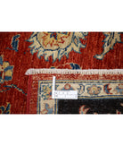 Ziegler 6'5'' X 9'5'' Hand-Knotted Wool Rug 6'5'' x 9'5'' (193 X 283) / Red / Black