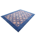 Ziegler 6'10'' X 9'3'' Hand-Knotted Wool Rug 6'10'' x 9'3'' (205 X 278) / Blue / Blue