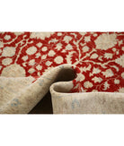 Ziegler 6'8'' X 9'7'' Hand-Knotted Wool Rug 6'8'' x 9'7'' (200 X 288) / Red / Ivory