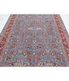 Ziegler 6'4'' X 9'10'' Hand-Knotted Wool Rug 6'4'' x 9'10'' (190 X 295) / Blue / Red