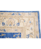 Ziegler 5'8'' X 7'10'' Hand-Knotted Wool Rug 5'8'' x 7'10'' (170 X 235) / Blue / Ivory