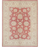 Ziegler 5'7'' X 7'5'' Hand-Knotted Wool Rug 5'7'' x 7'5'' (168 X 223) / Red / Ivory