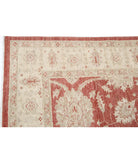 Ziegler 5'8'' X 7'10'' Hand-Knotted Wool Rug 5'8'' x 7'10'' (170 X 235) / Red / Ivory