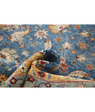 Ziegler 5'7'' X 8'2'' Hand-Knotted Wool Rug 5'7'' x 8'2'' (168 X 245) / Blue / Grey