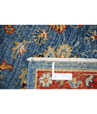 Ziegler 5'7'' X 8'2'' Hand-Knotted Wool Rug 5'7'' x 8'2'' (168 X 245) / Blue / Grey