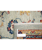 Ziegler 5'6'' X 8'8'' Hand-Knotted Wool Rug 5'6'' x 8'8'' (165 X 260) / Blue / Red