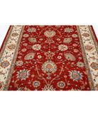 Ziegler 5'7'' X 8'0'' Hand-Knotted Wool Rug 5'7'' x 8'0'' (168 X 240) / Red / Ivory