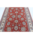 Ziegler 5'7'' X 7'9'' Hand-Knotted Wool Rug 5'7'' x 7'9'' (168 X 233) / Red / Ivory