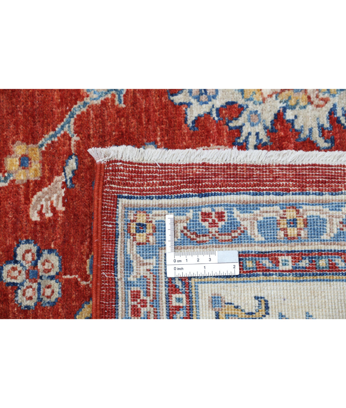 Ziegler 5'7'' X 7'9'' Hand-Knotted Wool Rug 5'7'' x 7'9'' (168 X 233) / Red / Ivory