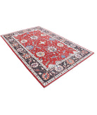 Ziegler 5'8'' X 8'6'' Hand-Knotted Wool Rug 5'8'' x 8'6'' (170 X 255) / Red / Brown