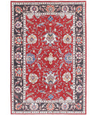 Ziegler 5'8'' X 8'6'' Hand-Knotted Wool Rug 5'8'' x 8'6'' (170 X 255) / Red / Brown