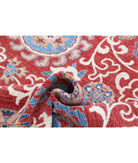 Ziegler 5'8'' X 7'6'' Hand-Knotted Wool Rug 5'8'' x 7'6'' (170 X 225) / Red / Red