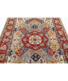 Ziegler 5'6'' X 7'10'' Hand-Knotted Wool Rug 5'6'' x 7'10'' (165 X 235) / Ivory / Red