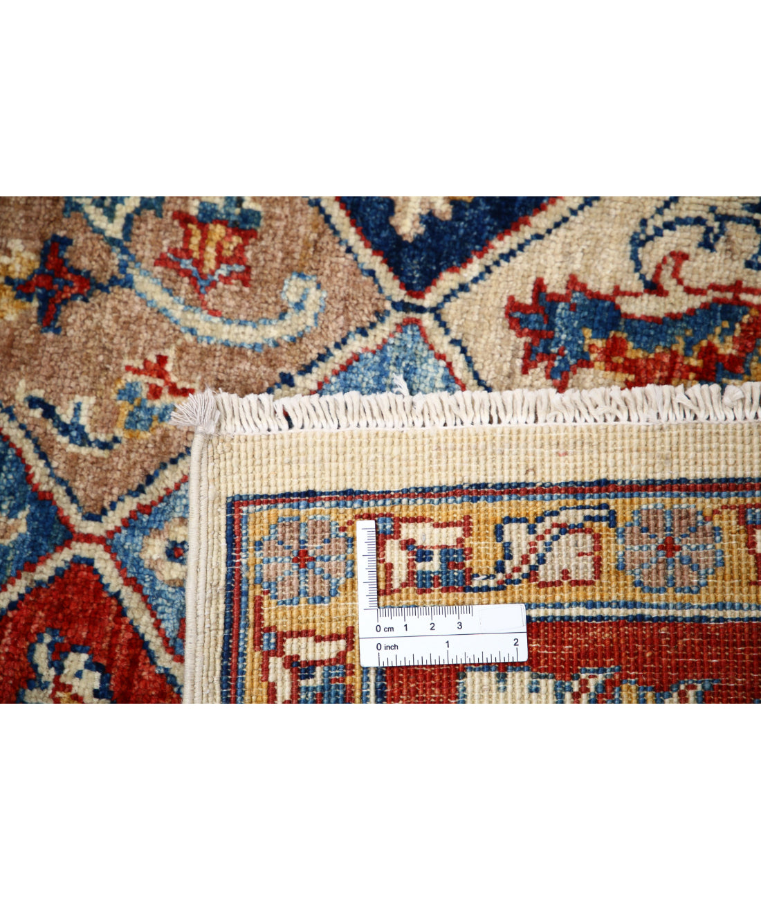 Ziegler 5'6'' X 7'10'' Hand-Knotted Wool Rug 5'6'' x 7'10'' (165 X 235) / Ivory / Red