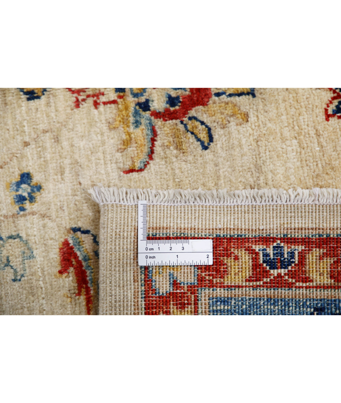 Ziegler 5'8'' X 7'9'' Hand-Knotted Wool Rug 5'8'' x 7'9'' (170 X 233) / Ivory / Blue