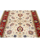 Ziegler 5'8'' X 8'0'' Hand-Knotted Wool Rug 5'8'' x 8'0'' (170 X 240) / Ivory / Red