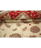 Ziegler 5'8'' X 8'0'' Hand-Knotted Wool Rug 5'8'' x 8'0'' (170 X 240) / Ivory / Red