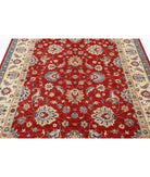 Ziegler 5'8'' X 8'0'' Hand-Knotted Wool Rug 5'8'' x 8'0'' (170 X 240) / Red / Ivory