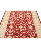 Ziegler 5'8'' X 7'10'' Hand-Knotted Wool Rug 5'8'' x 7'10'' (170 X 235) / Red / Ivory