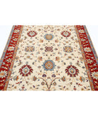 Ziegler 5'7'' X 7'10'' Hand-Knotted Wool Rug 5'7'' x 7'10'' (168 X 235) / Ivory / Red