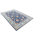 Ziegler 5'8'' X 8'1'' Hand-Knotted Wool Rug 5'8'' x 8'1'' (170 X 243) / Blue / Blue