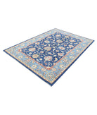 Ziegler 5'8'' X 8'1'' Hand-Knotted Wool Rug 5'8'' x 8'1'' (170 X 243) / Blue / Blue