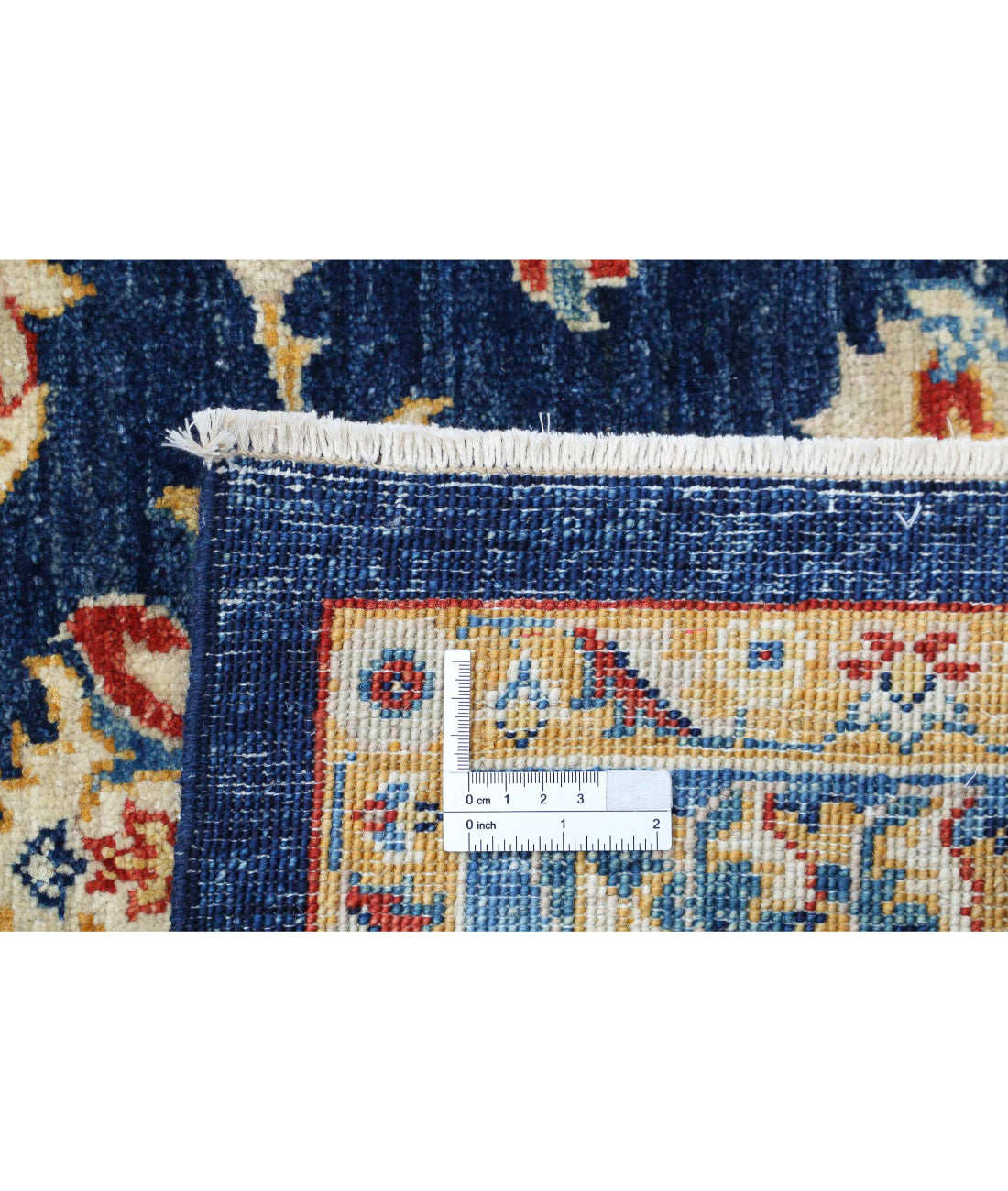 Ziegler 5'8'' X 8'1'' Hand-Knotted Wool Rug 5'8'' x 8'1'' (170 X 243) / Blue / Blue