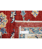 Ziegler 5'6'' X 7'9'' Hand-Knotted Wool Rug 5'6'' x 7'9'' (165 X 233) / Red / Ivory