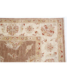 Ziegler 6'3'' X 8'3'' Hand-Knotted Wool Rug 6'3'' x 8'3'' (188 X 248) / Brown / Ivory