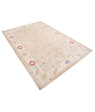 Ziegler 5'7'' X 7'11'' Hand-Knotted Wool Rug 5'7'' x 7'11'' (168 X 238) / Brown / Ivory