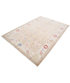 Ziegler 5'7'' X 7'11'' Hand-Knotted Wool Rug 5'7'' x 7'11'' (168 X 238) / Brown / Ivory