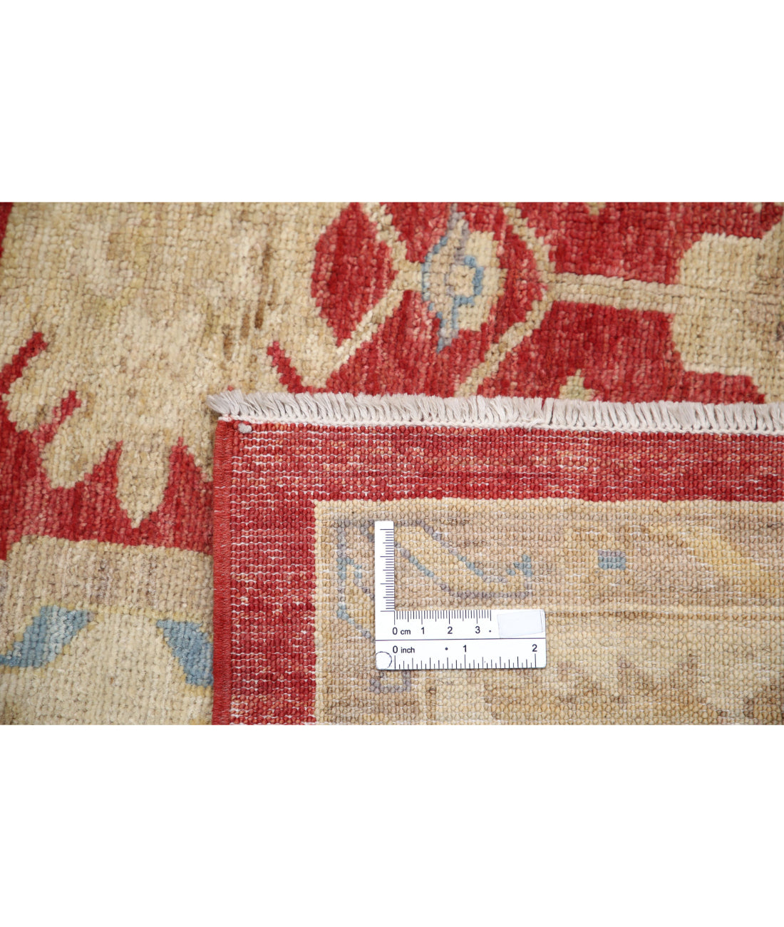 Ziegler 5'7'' X 7'11'' Hand-Knotted Wool Rug 5'7'' x 7'11'' (168 X 238) / Red / Ivory