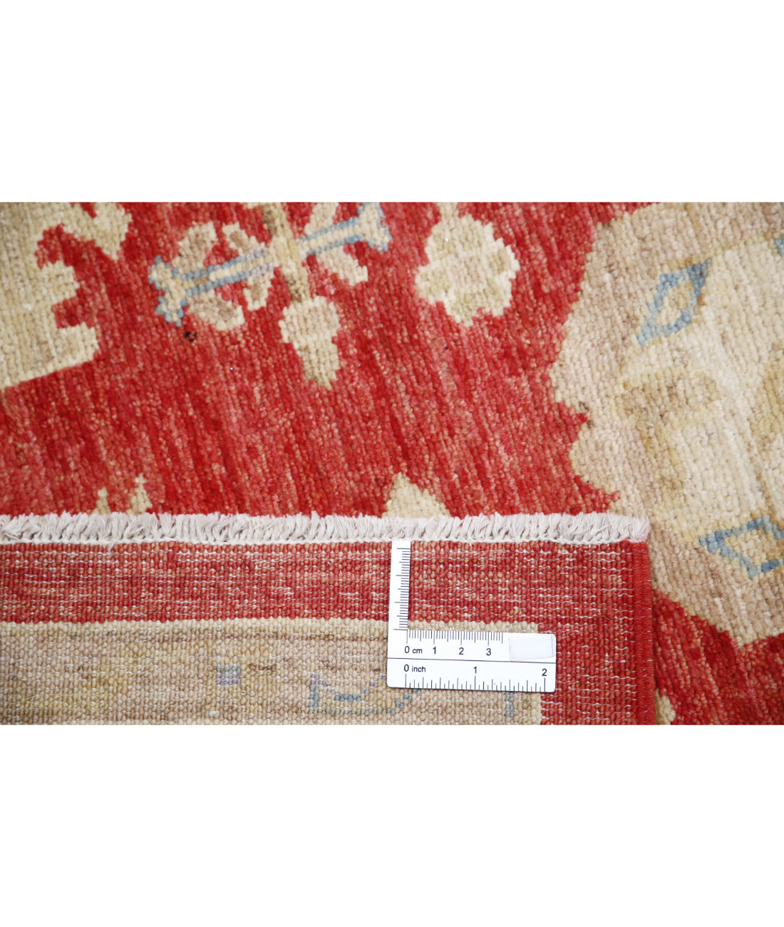 Ziegler 5'7'' X 8'5'' Hand-Knotted Wool Rug 5'7'' x 8'5'' (168 X 253) / Red / Ivory