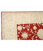 Ziegler 5'7'' X 7'9'' Hand-Knotted Wool Rug 5'7'' x 7'9'' (168 X 233) / Red / Ivory