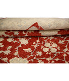 Ziegler 5'7'' X 7'9'' Hand-Knotted Wool Rug 5'7'' x 7'9'' (168 X 233) / Red / Ivory