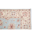 Ziegler 5'7'' X 7'11'' Hand-Knotted Wool Rug 5'7'' x 7'11'' (168 X 238) / Blue / Ivory