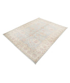 Ziegler 5'8'' X 7'4'' Hand-Knotted Wool Rug 5'8'' x 7'4'' (170 X 220) / Grey / Ivory